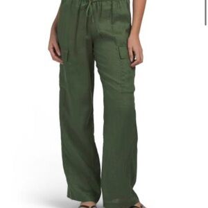 LSpace linen cargo beach cover up pants